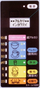 ■生成水表示機能