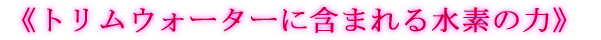 sgEH[^[Ɋ܂܂鐅f̗́t